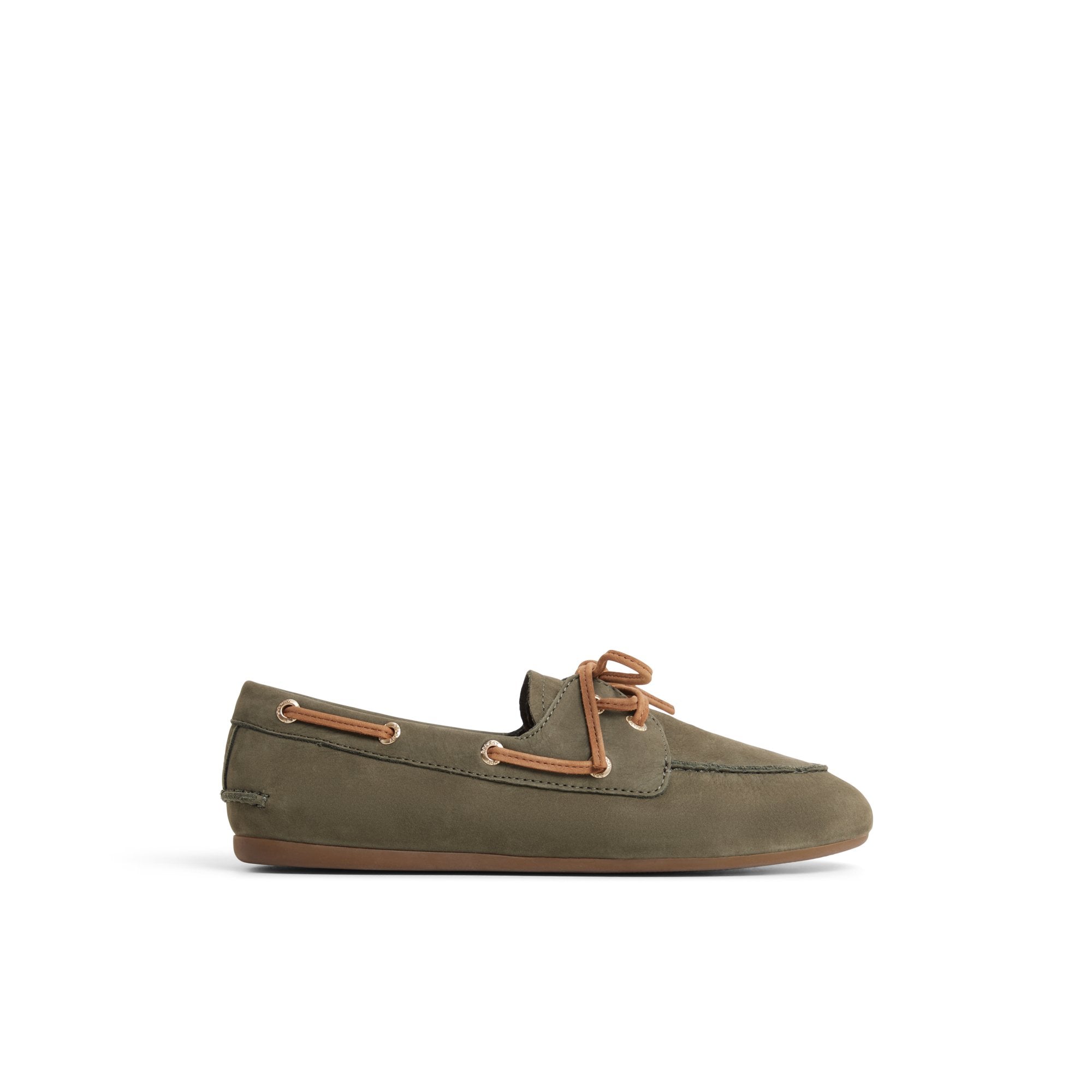 Sperry x Aritzia Slim Boat Shoe Olive