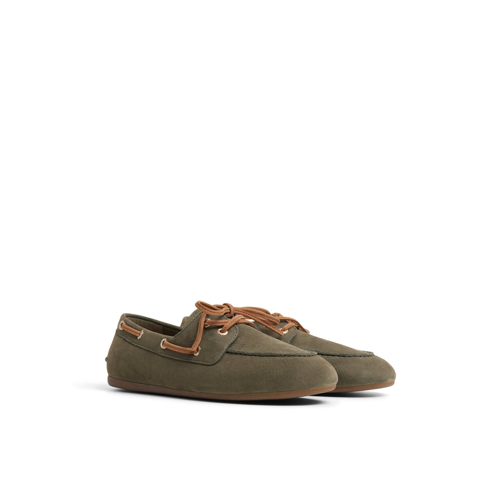 Sperry x Aritzia Slim Boat Shoe Olive