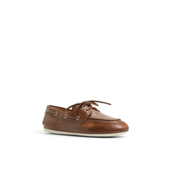Slim Boat Shoe Tan