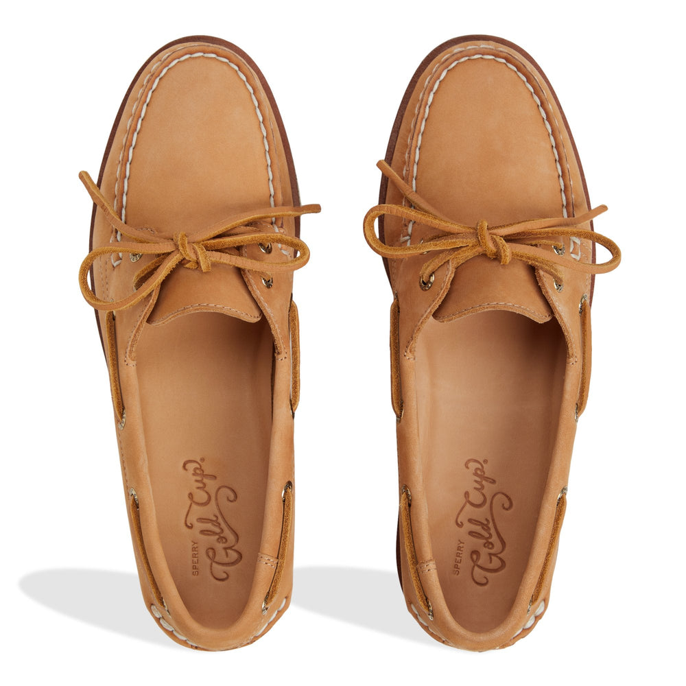 Gold Authentic Original™ 2-Eye Lite Boat Shoe Tan Women's Women