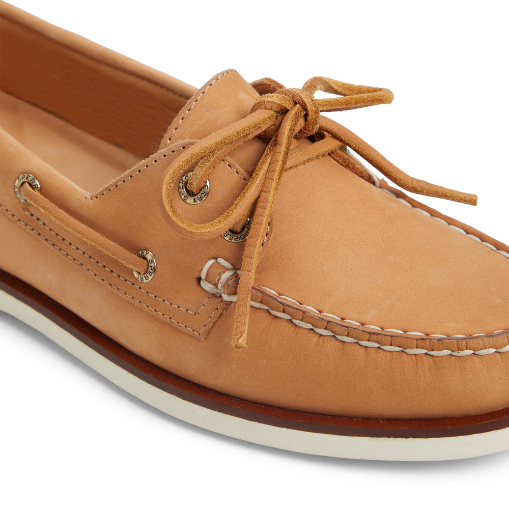 Gold Authentic Original™ 2-Eye Lite Boat Shoe Tan Women's Women