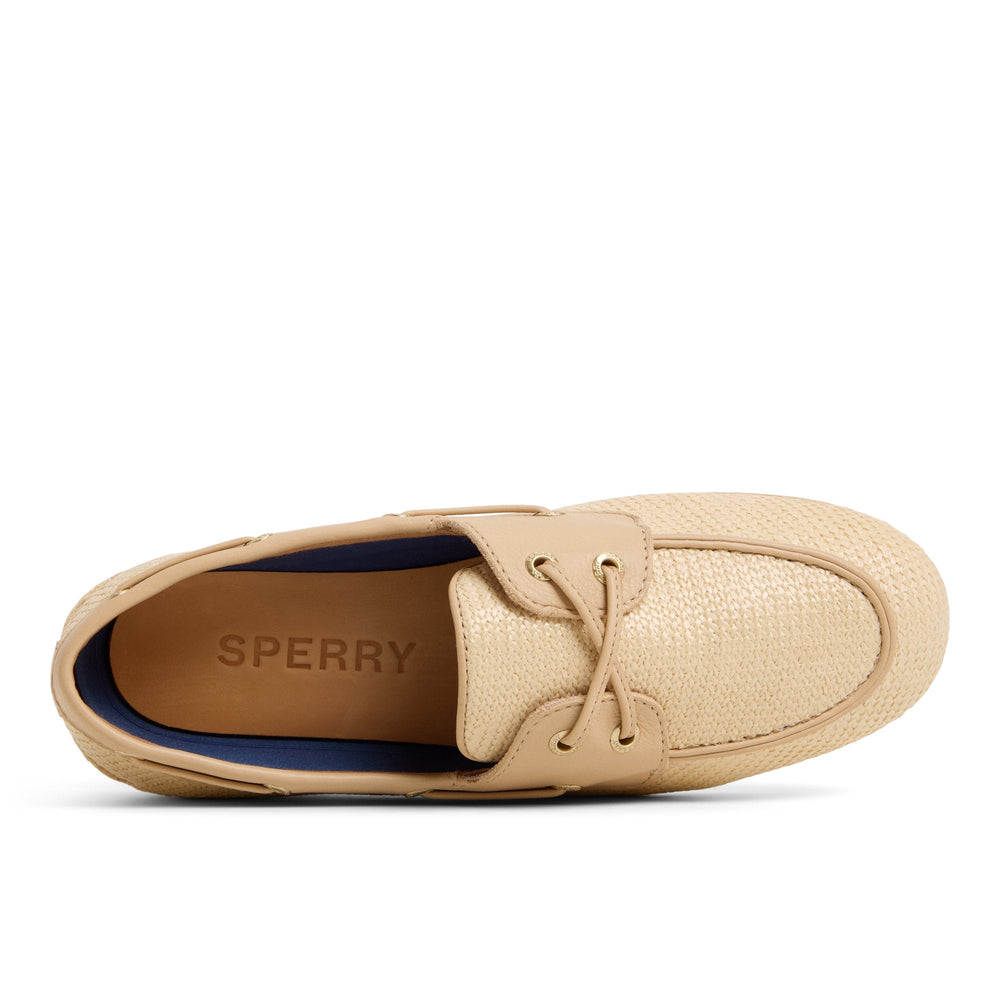 Slim Boat Shoe Natural