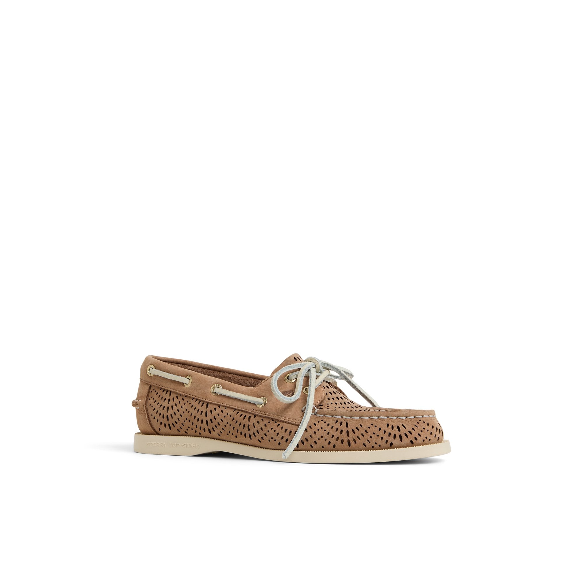 Authentic Original™ 2-Eye Lite Boat Shoe perf Medium Beige Women's Women