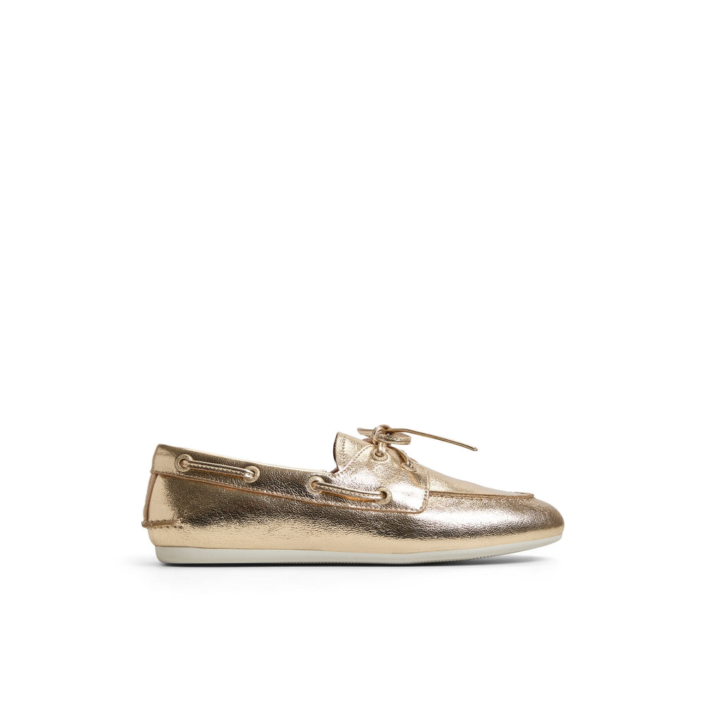 Slim Boat Shoe Gold