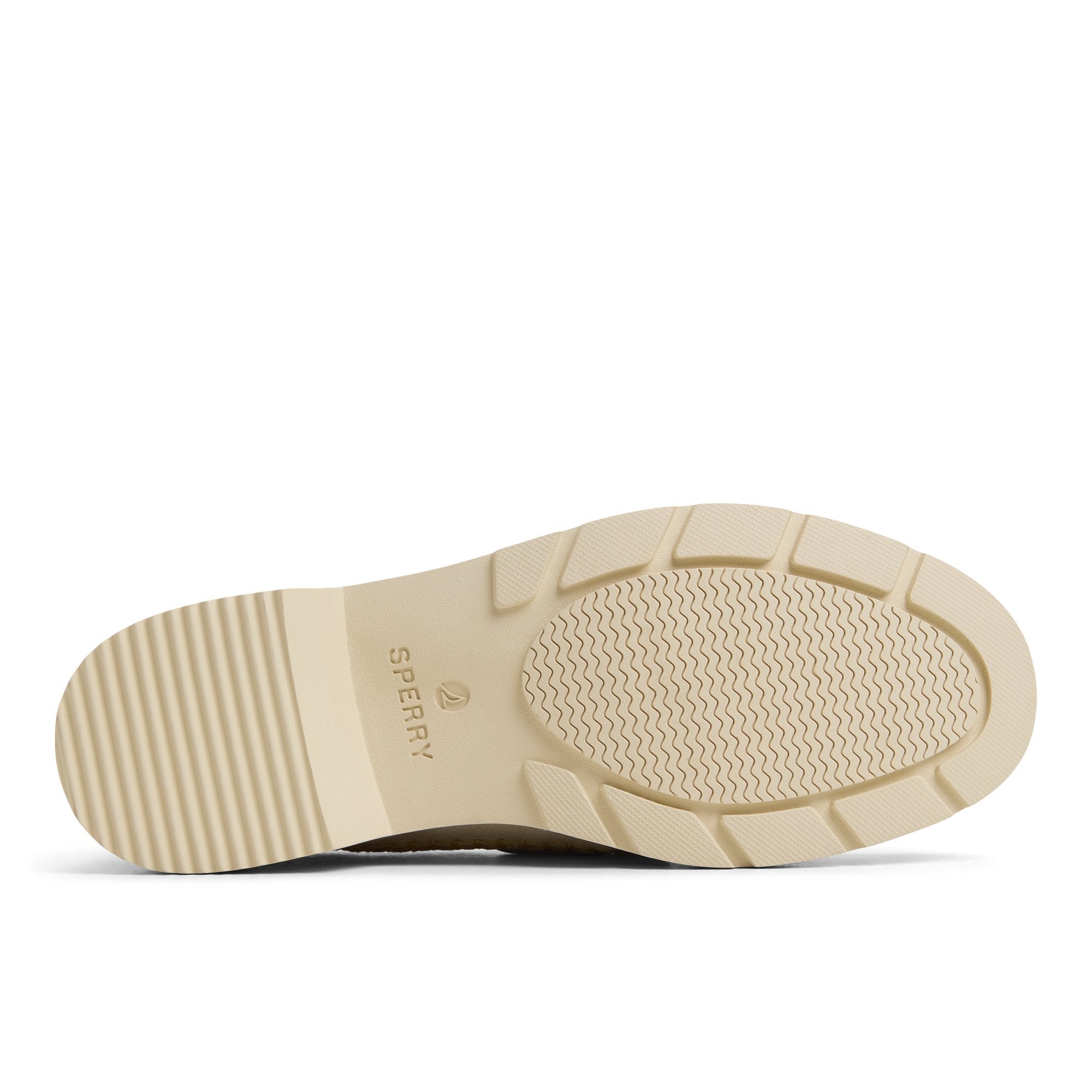 Wells boat Cream Women's Leather