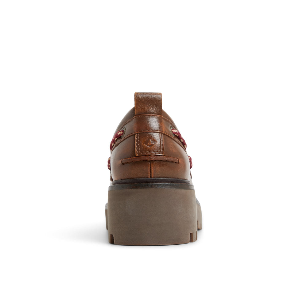 Authentic Original™ Lug 2-Eye Boat Shoe Brown