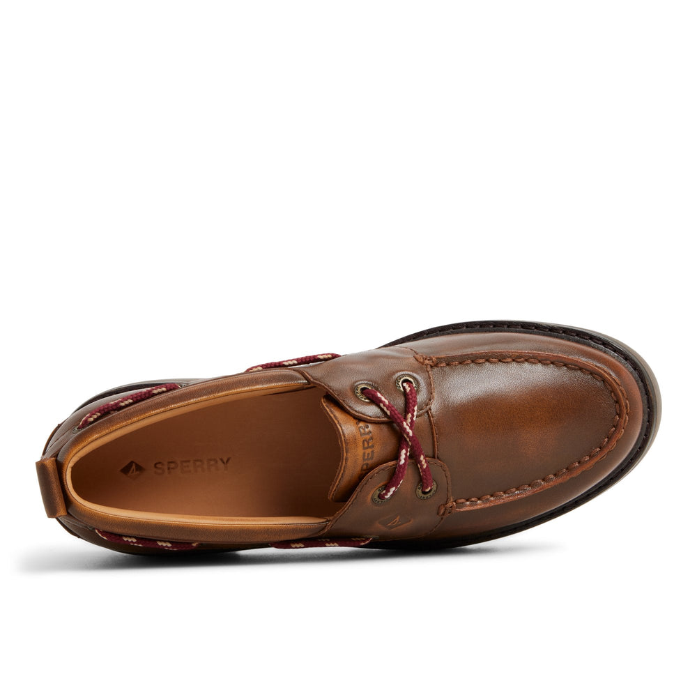 Authentic Original™ Lug 2-Eye Boat Shoe Brown