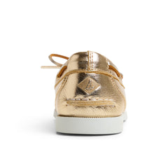 Authentic Original™ 1 Eye Boat Shoe Gold Women's Leather