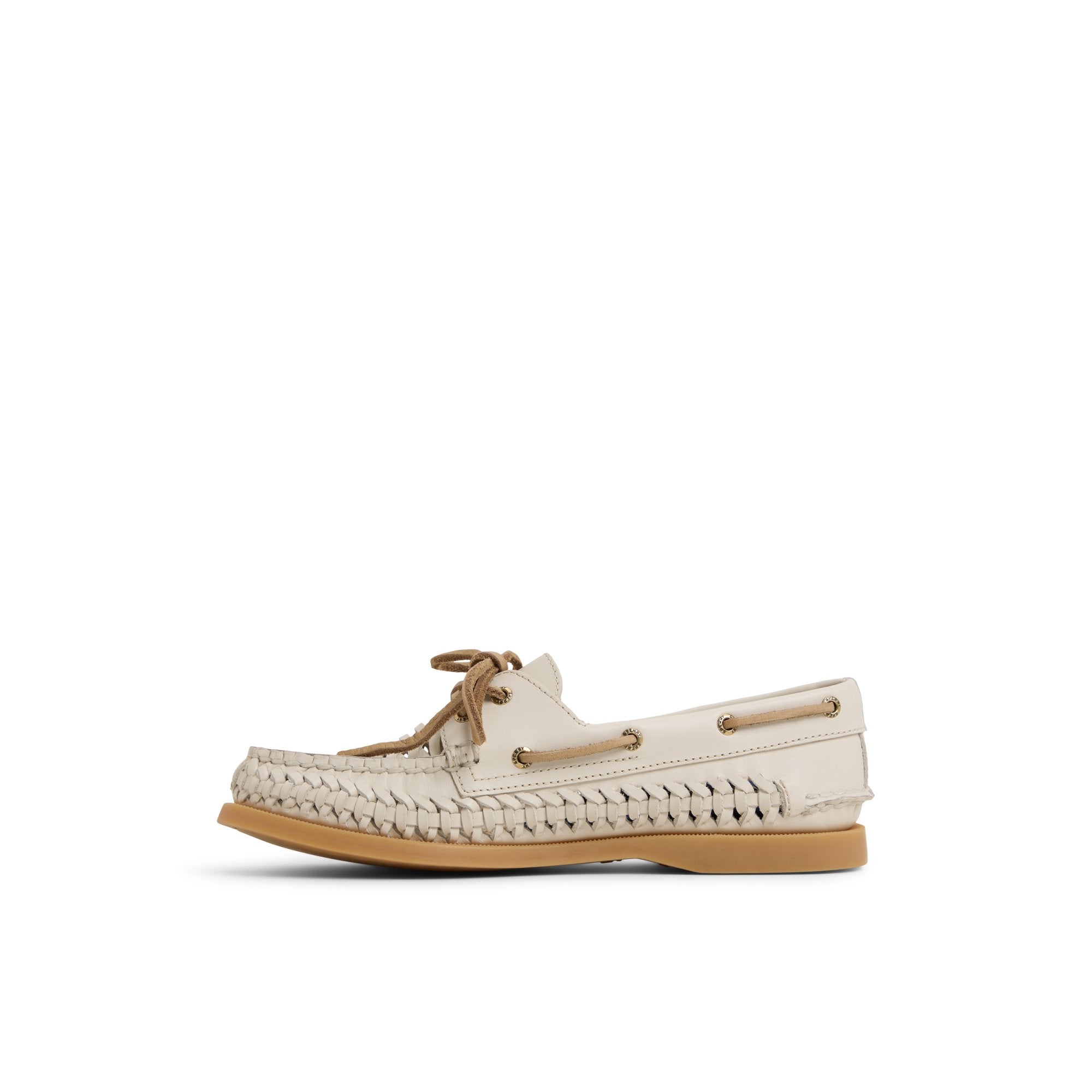 Authentic Original™ 2 Eye Woven Boat Shoe Ivory