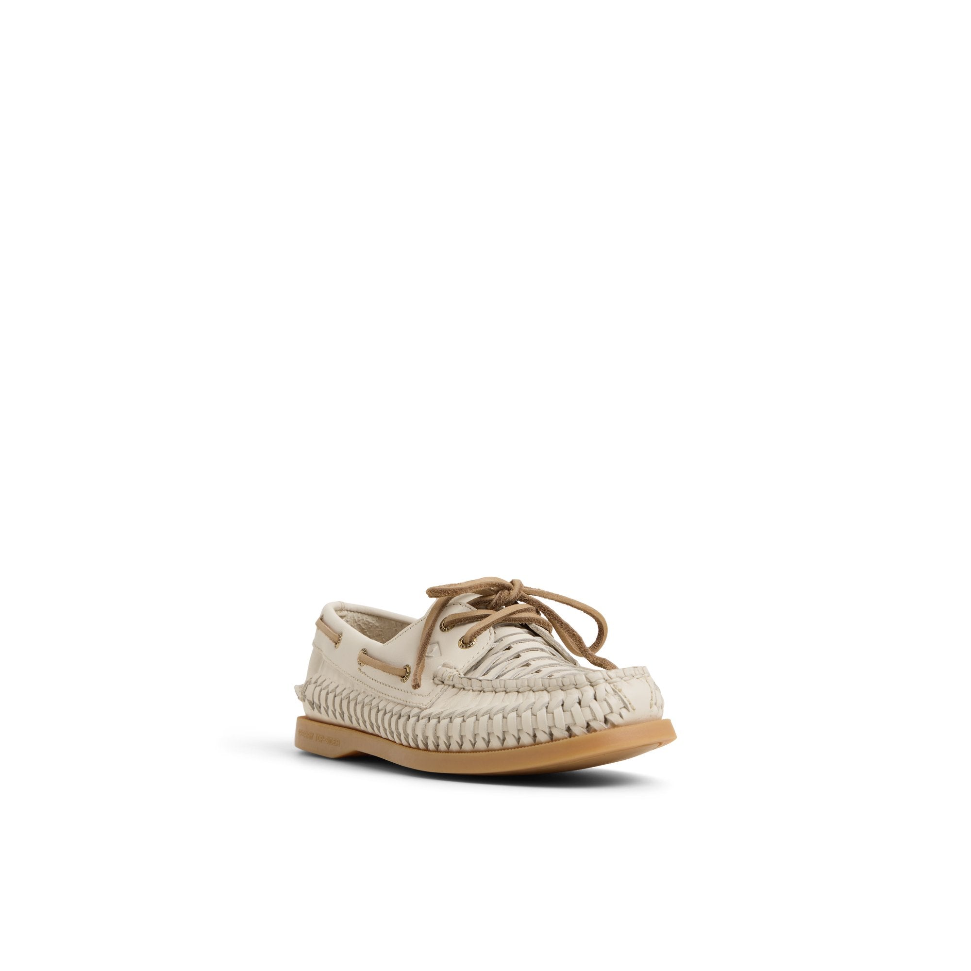 Authentic Original™ 2 Eye Woven Boat Shoe Ivory