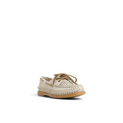 Authentic Original™ 2 Eye Woven Boat Shoe Ivory