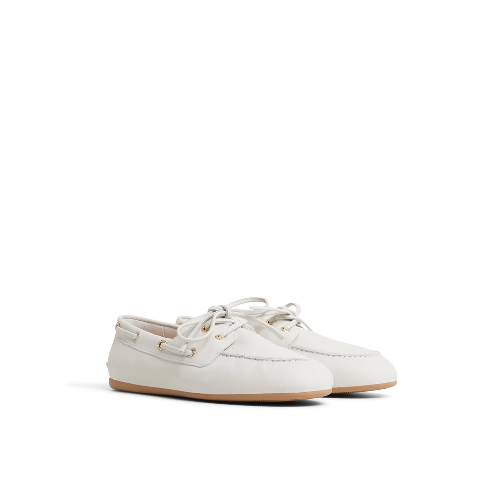 Sperry x Aritzia Slim Boat Shoe Cream