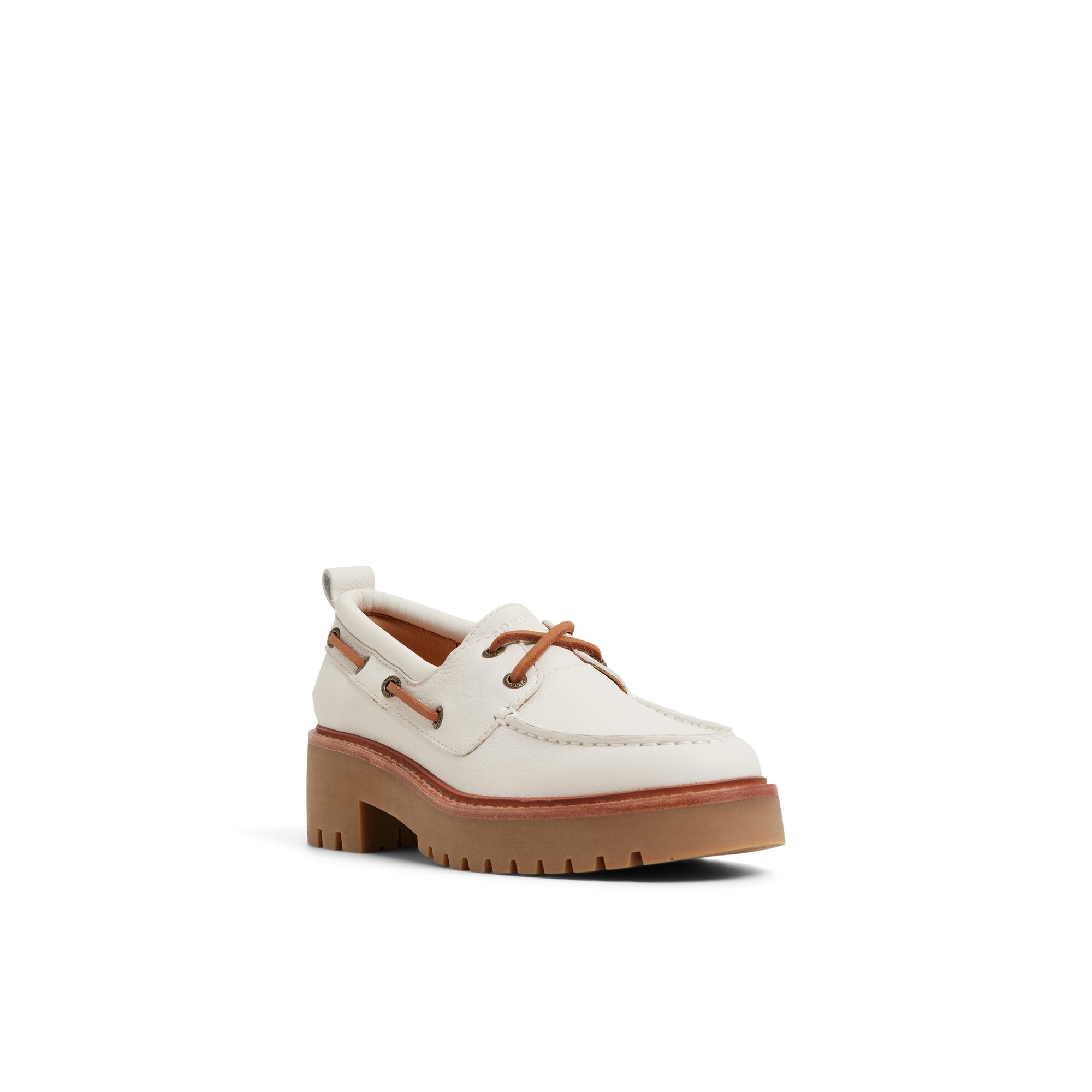 Authentic Original™ Lug 2-Eye Boat Shoe Cream