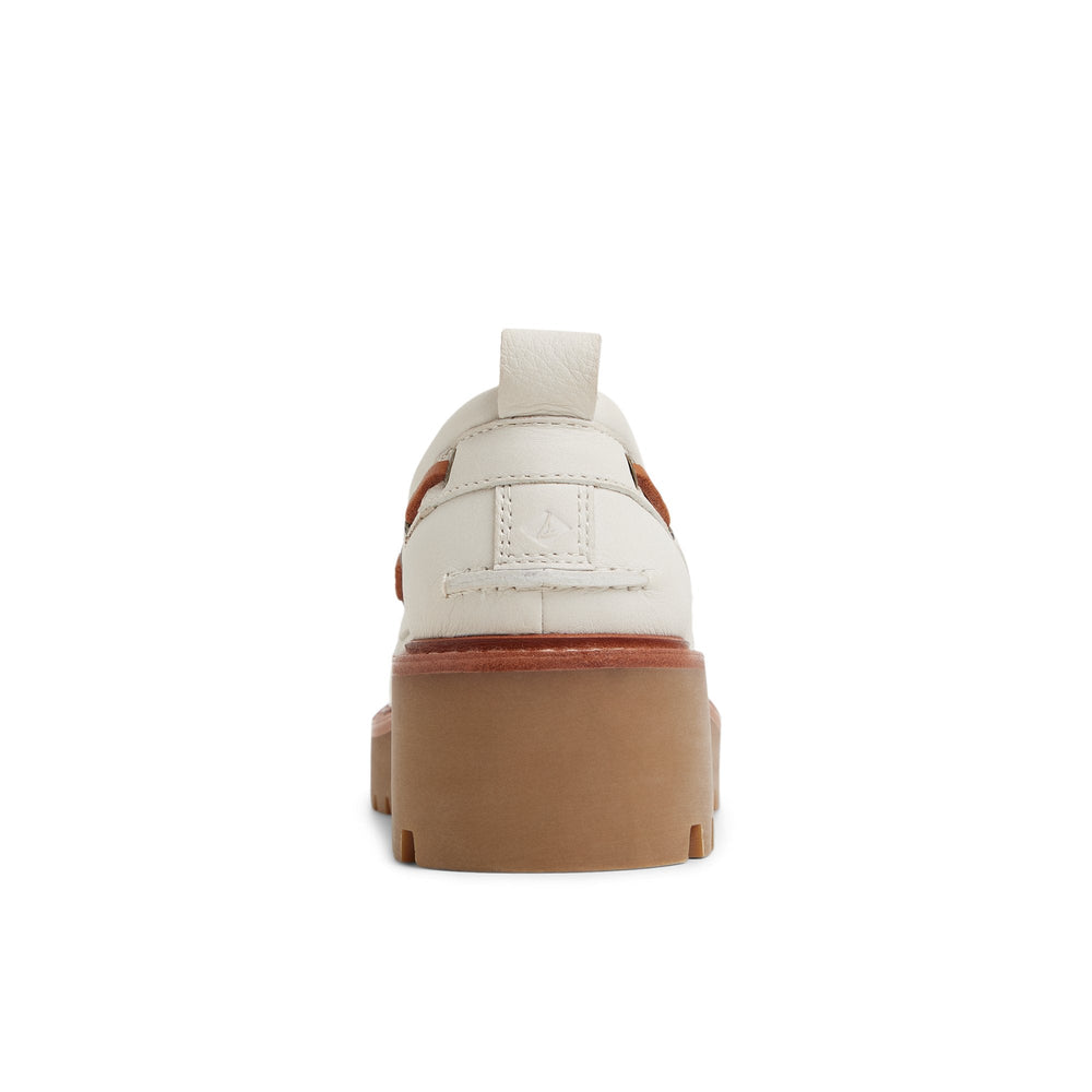 Authentic Original™ Lug 2-Eye Boat Shoe Cream