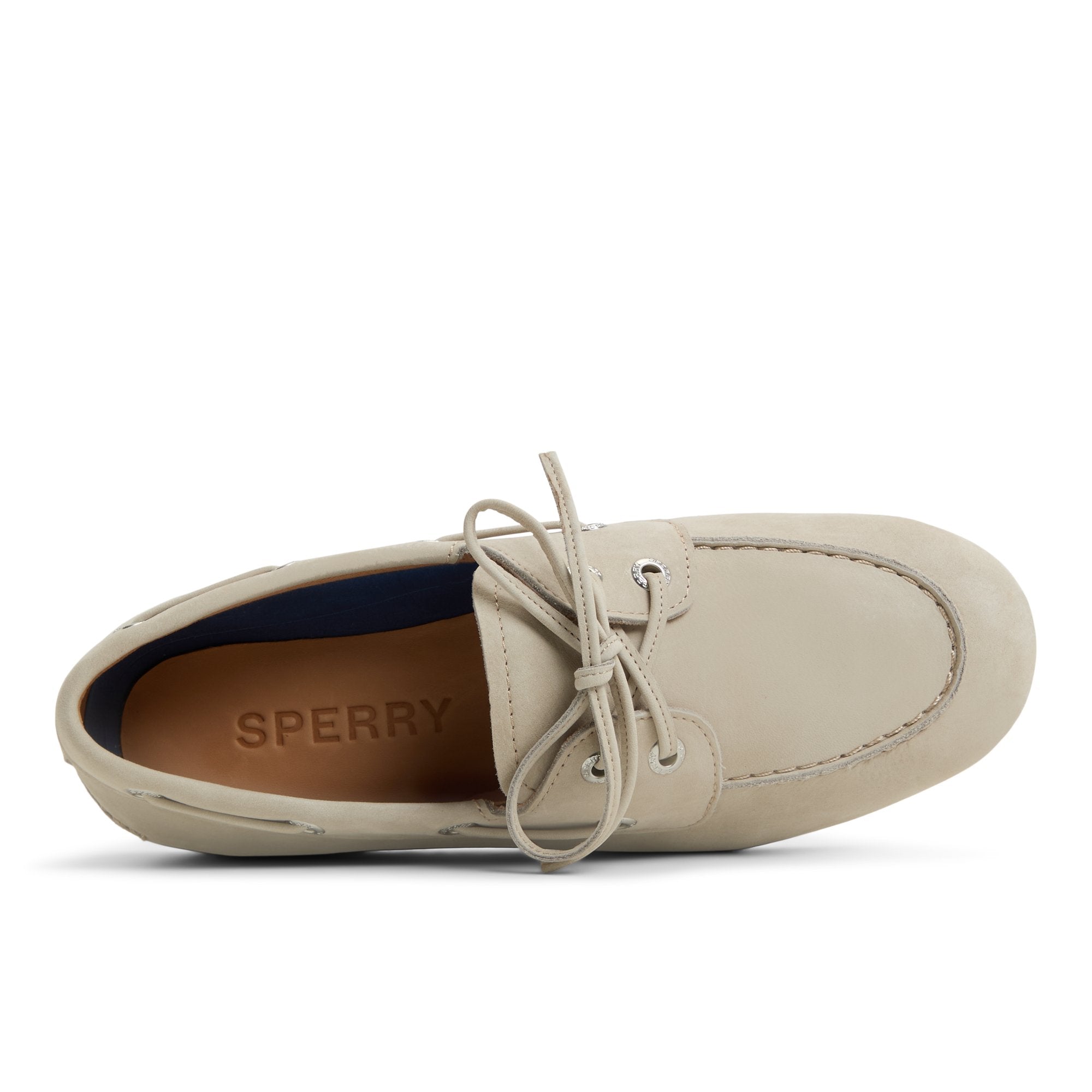Slim Boat Shoe Light Grey