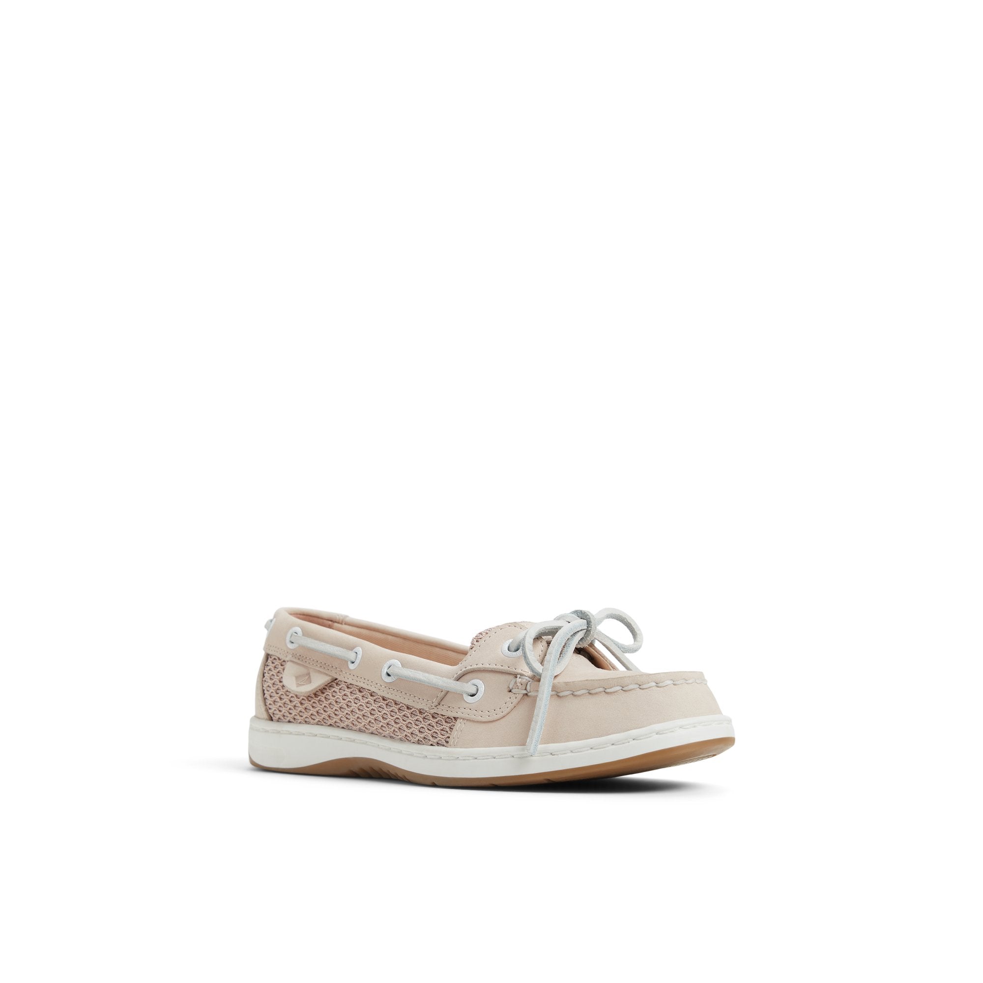 Angelfish 1 Eye Boat Shoe Barely Pink