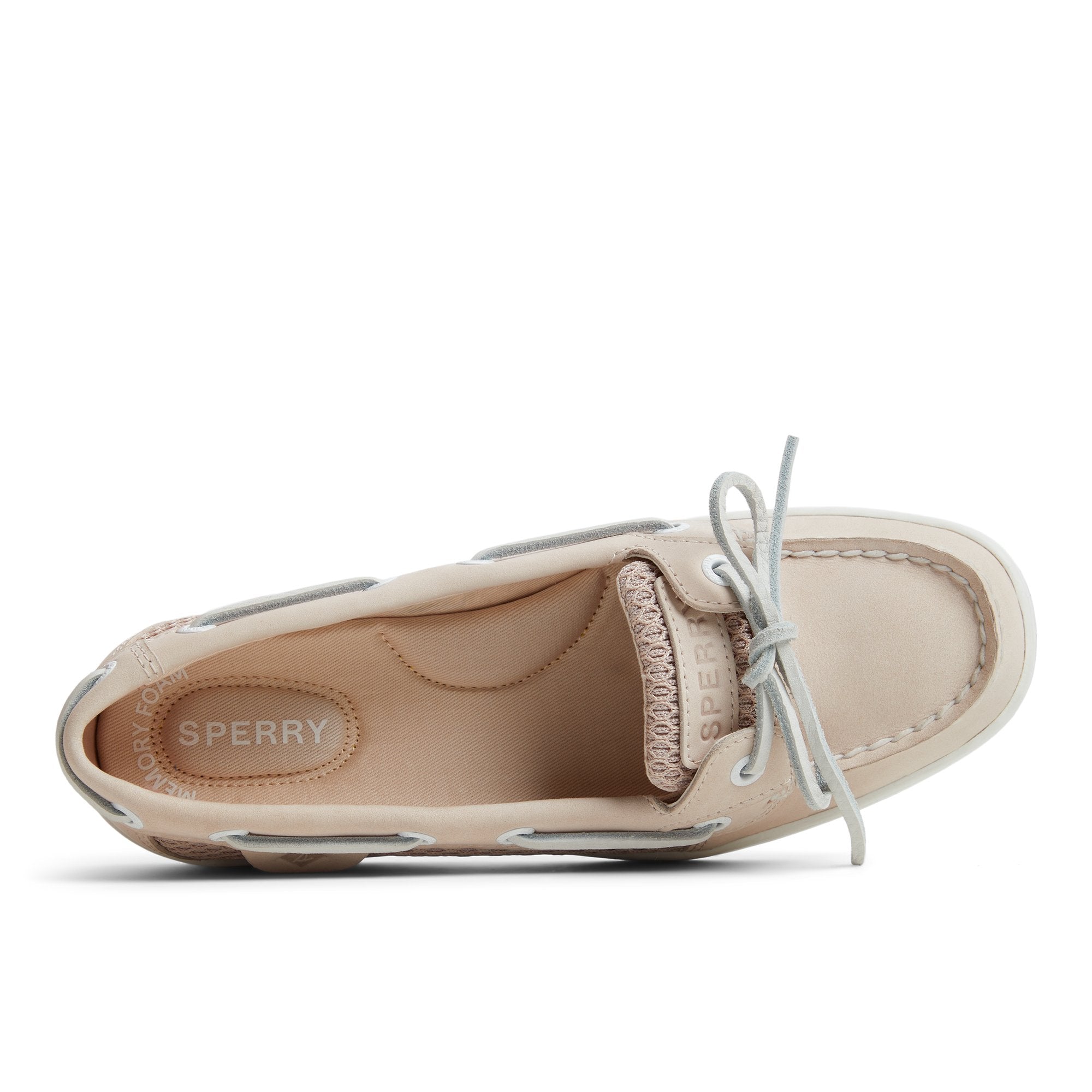 Angelfish 1 Eye Boat Shoe Barely Pink