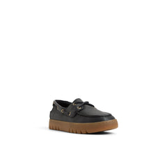 Keely Boat Shoe Black