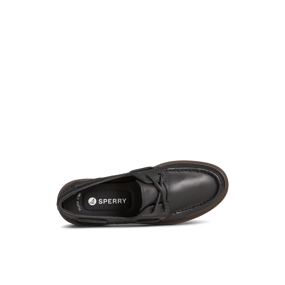 Wells Boat Shoe Black