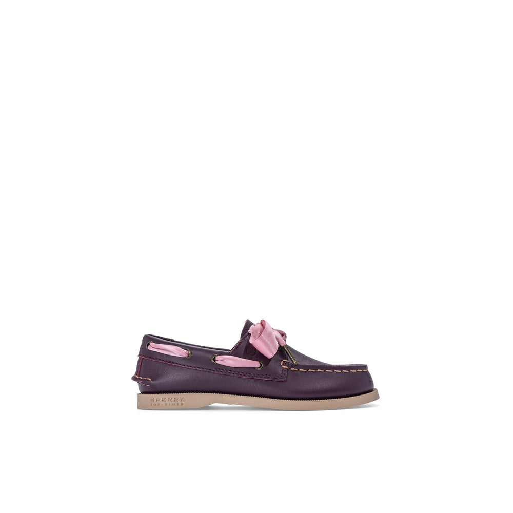 Authentic Original™ 2-Eye Boat Shoe Dark Purple