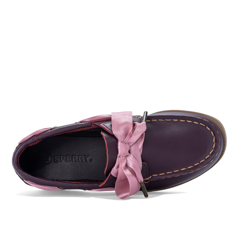Authentic Original™ 2-Eye Boat Shoe Dark Purple