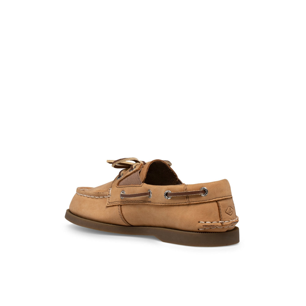 Aosliponklea Dark Brown Kids Boat Shoes