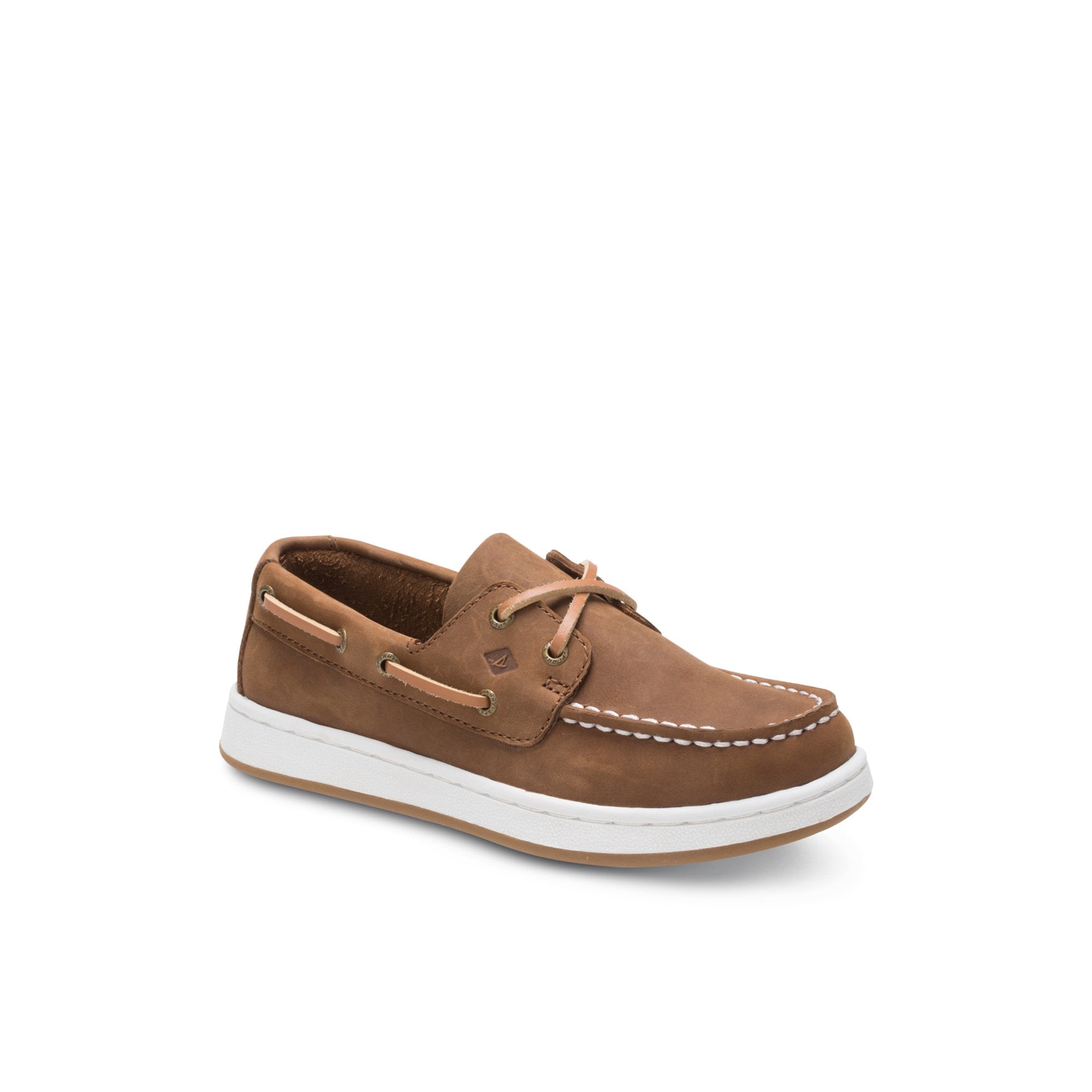 Spryc2klea Brown Kids Boat Shoes