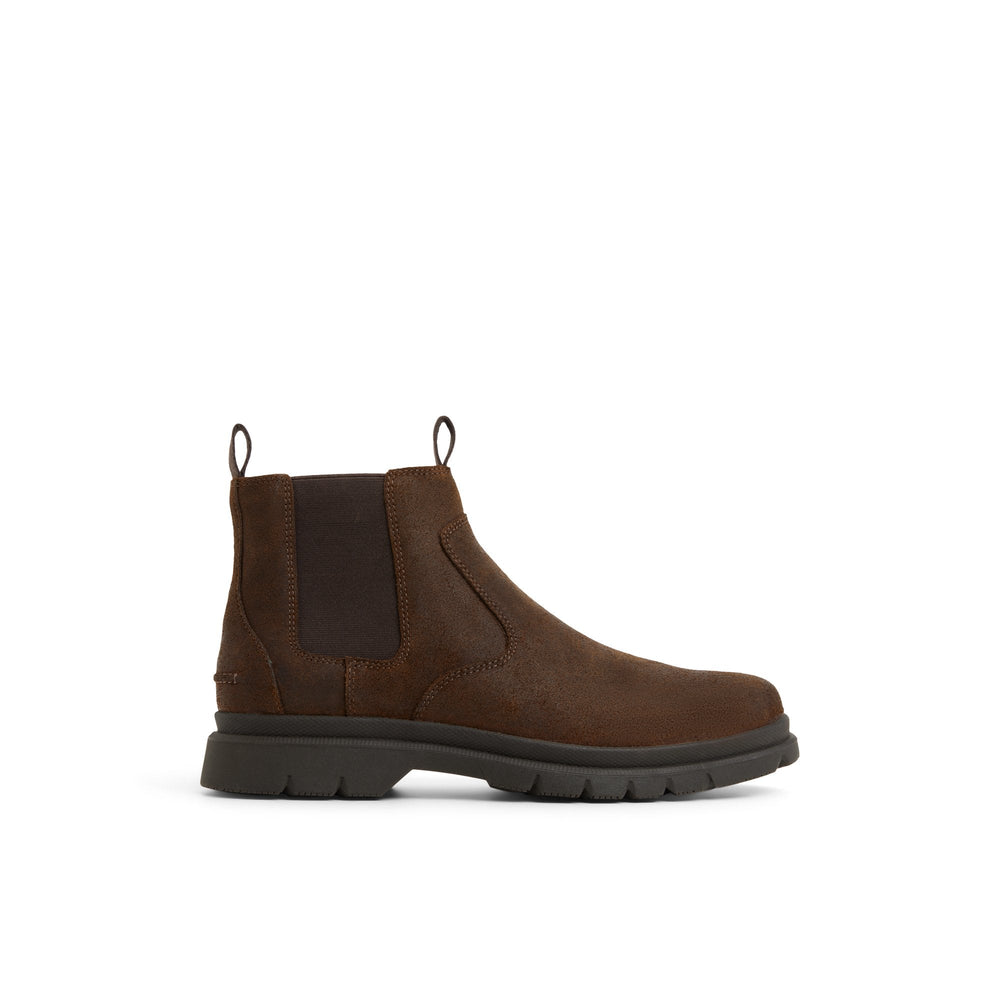 Fenway Pull-on Chelsea Boots Dark Brown