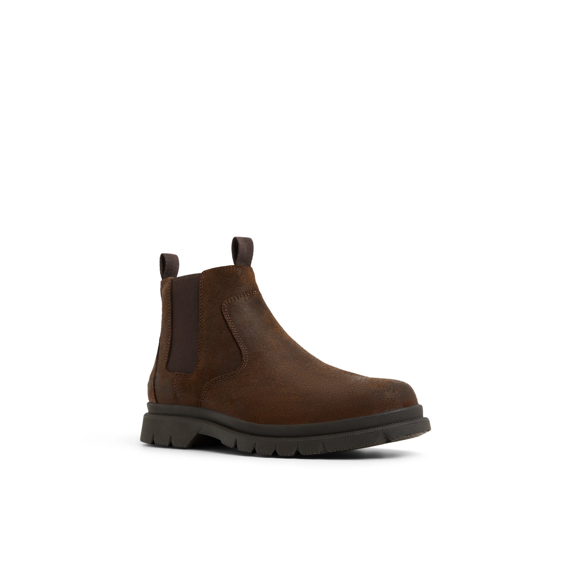 Fenway Pull-on Chelsea Boots Dark Brown