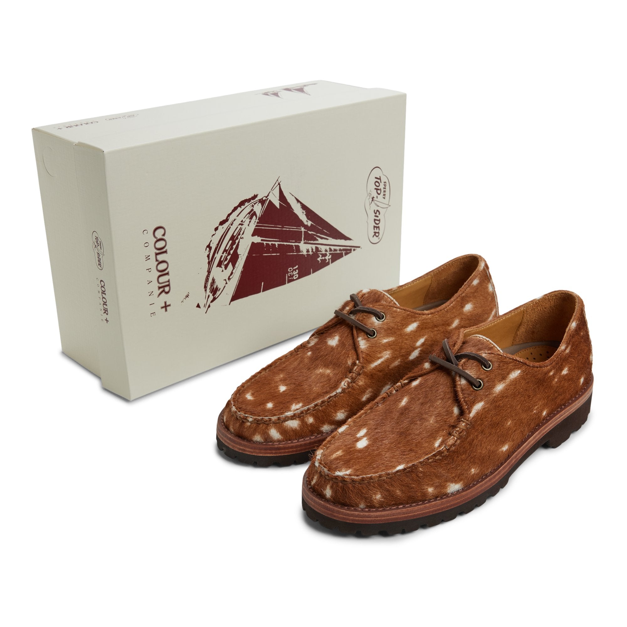 Cow Print Captain's Oxford