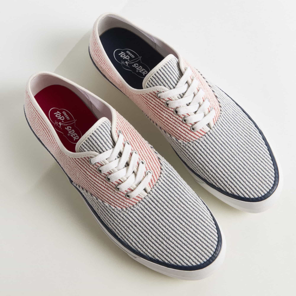 Striped cvo Navy/Red Men's Sneakers