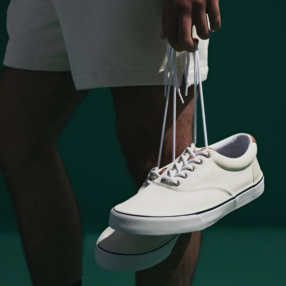 Striperii tx White Unisex Sneakers