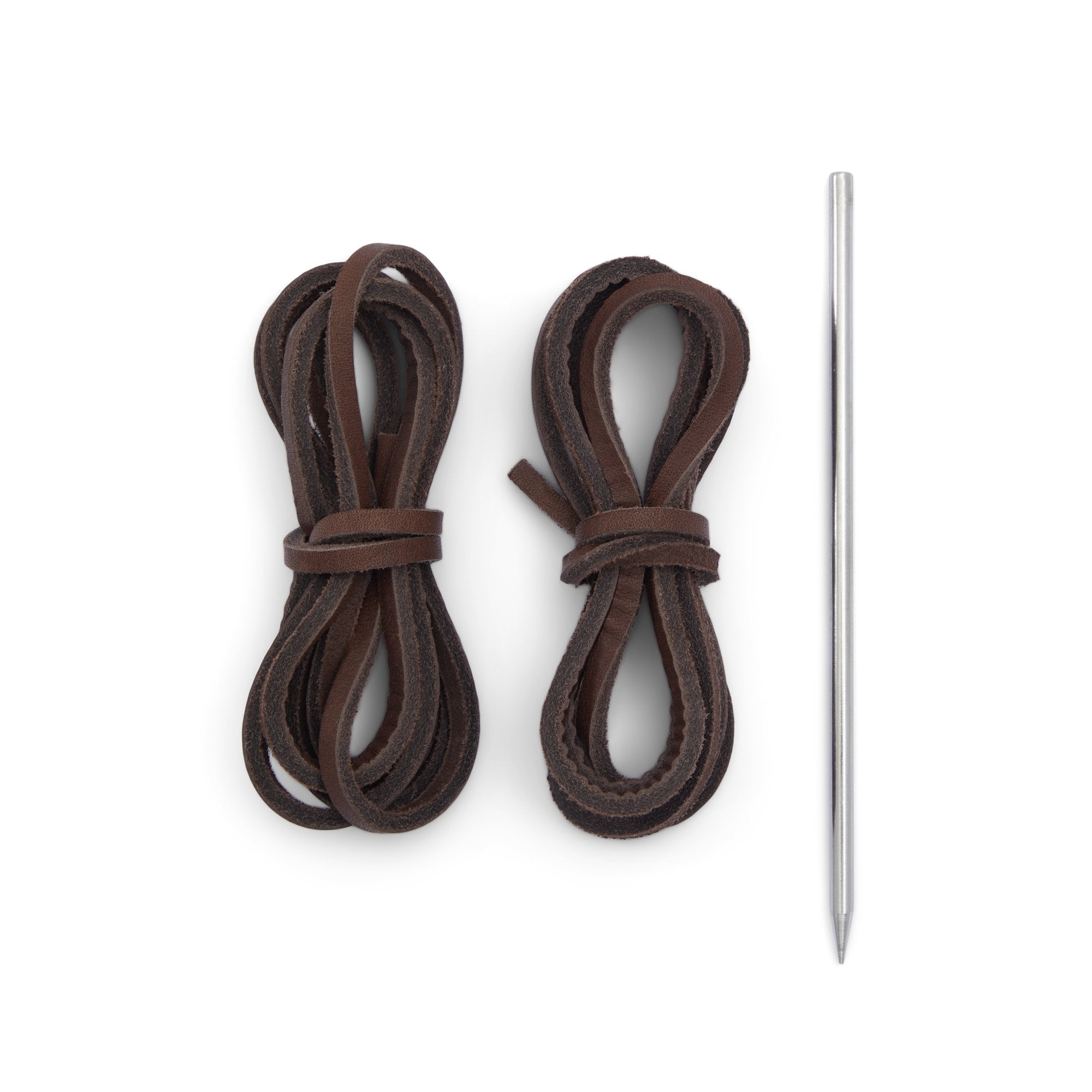 Lace Kit With Needle Dark Brown