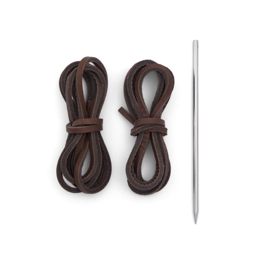 Lace Kit With Needle Dark Brown