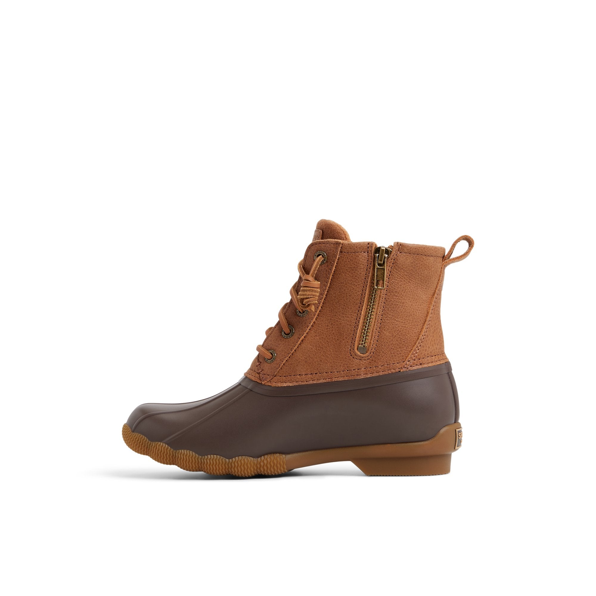 Saltwater™™ Duck Lug Boot Dark Brown