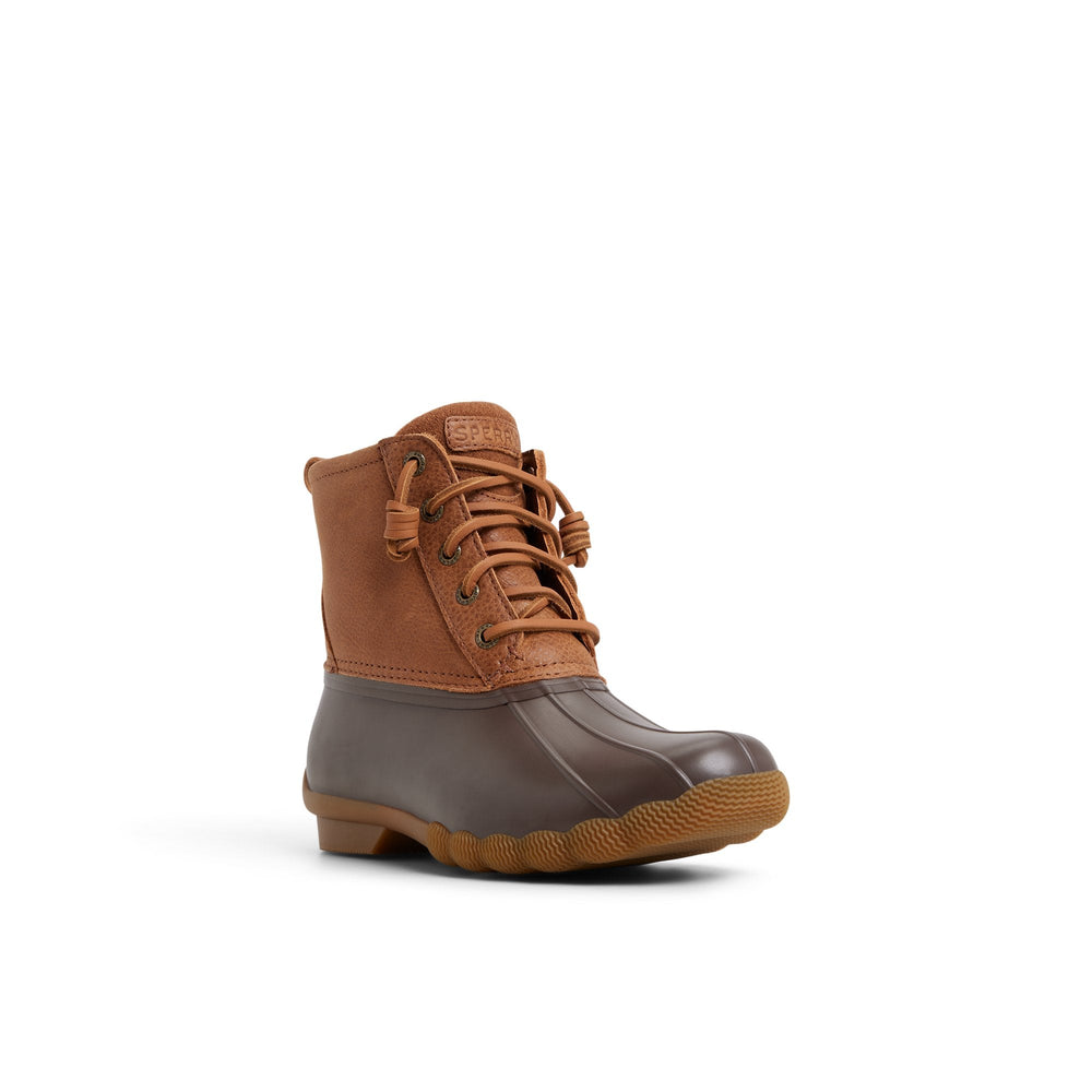 Saltwater™™ Duck Lug Boot Dark Brown