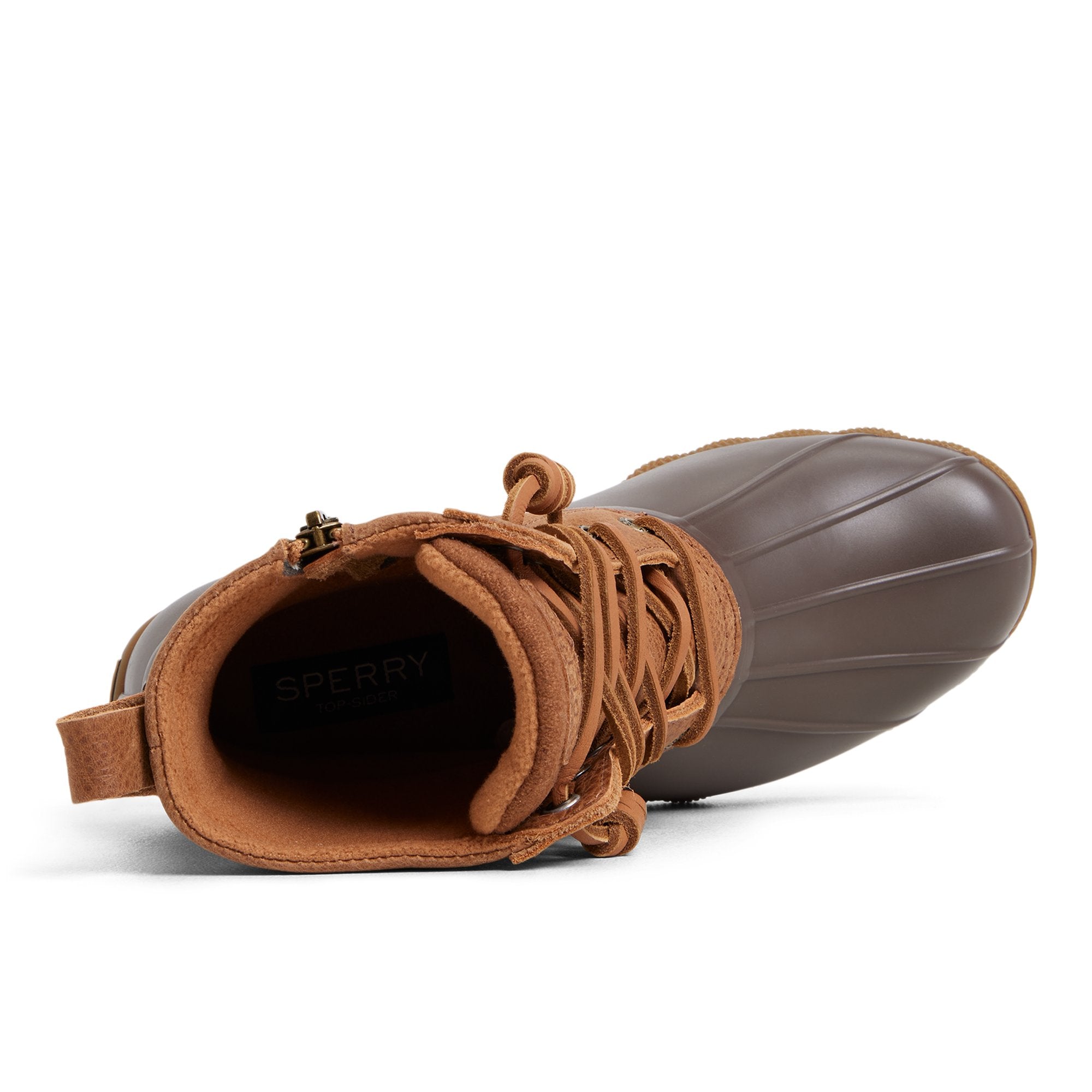 Saltwater™™ Duck Lug Boot Dark Brown