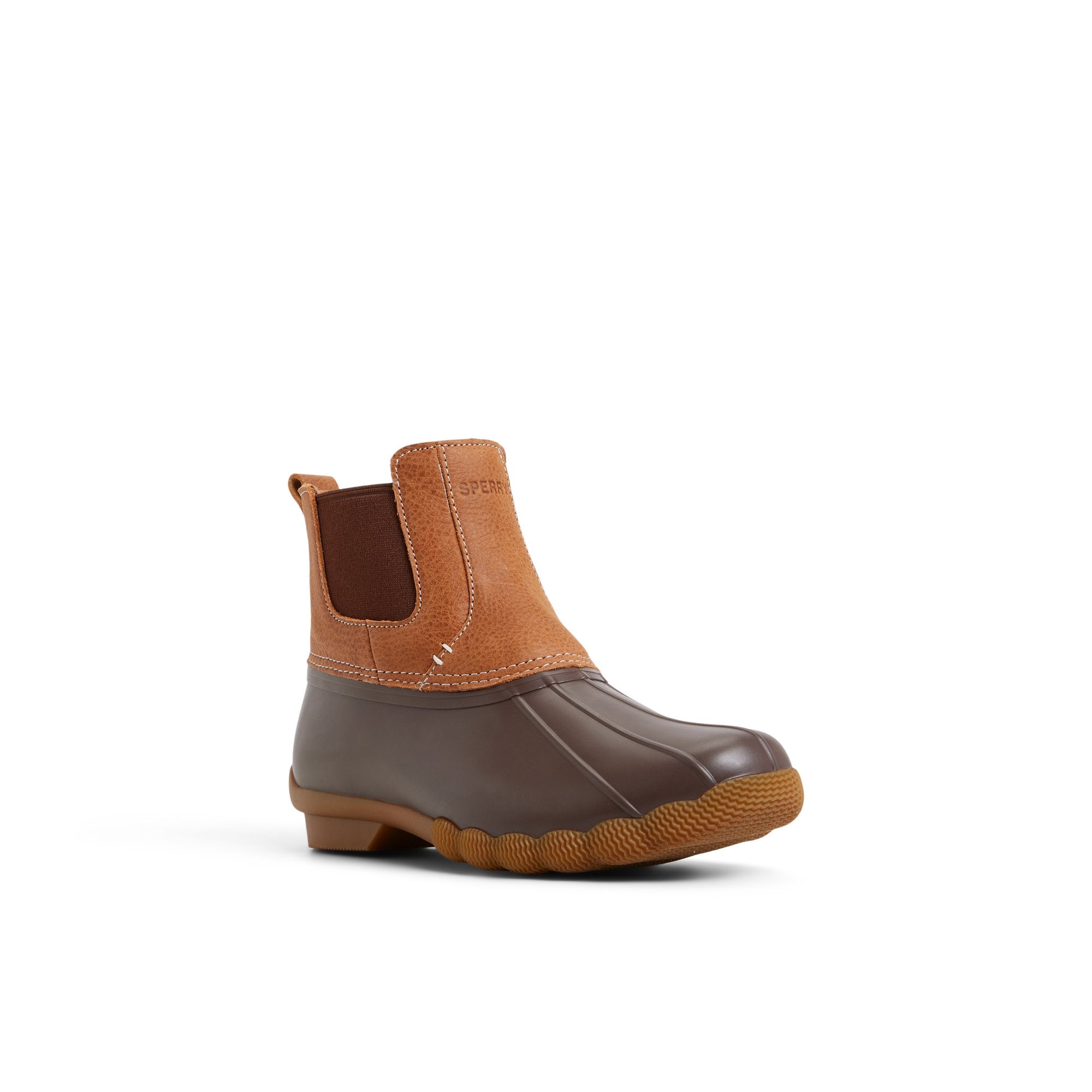 Saltwater™™ Duck Chelsea Boot Dark Brown