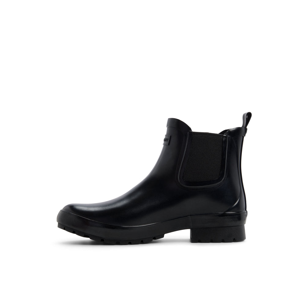 Drizzle Chelsea Rain Boot Black