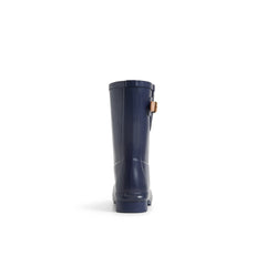 Drizzle Mid Calf Rain Boot Navy