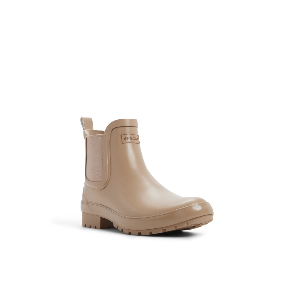 Drizzle Chelsea Rain Boot Taupe
