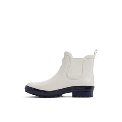 Drizzle Chelsea Rain Boot Cream