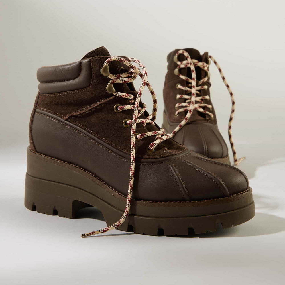 Rocky Hiker Lined Boot Dark Brown