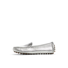Port Driving Moccasin Silver