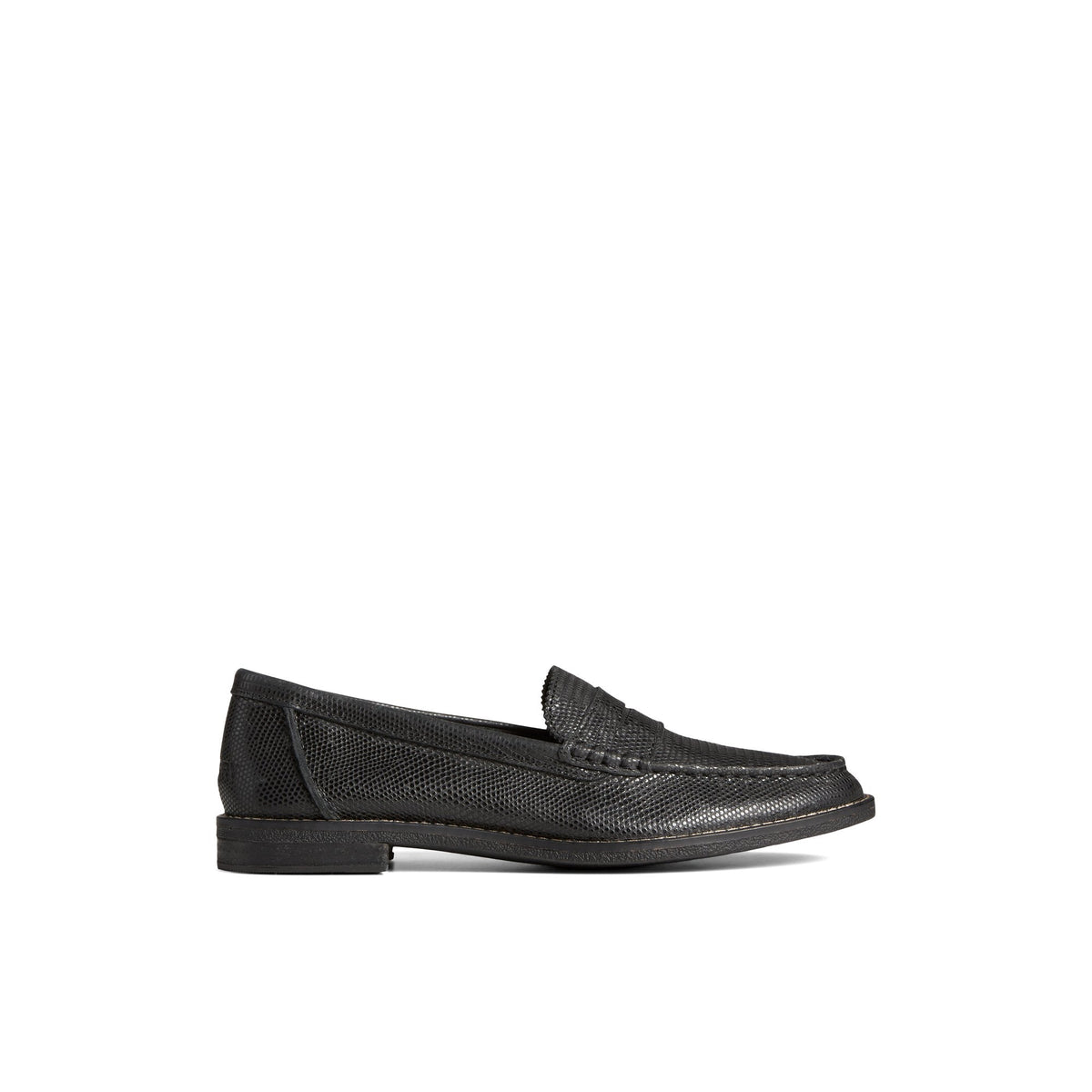 Seaport Penny Leather Loafer Black - 2