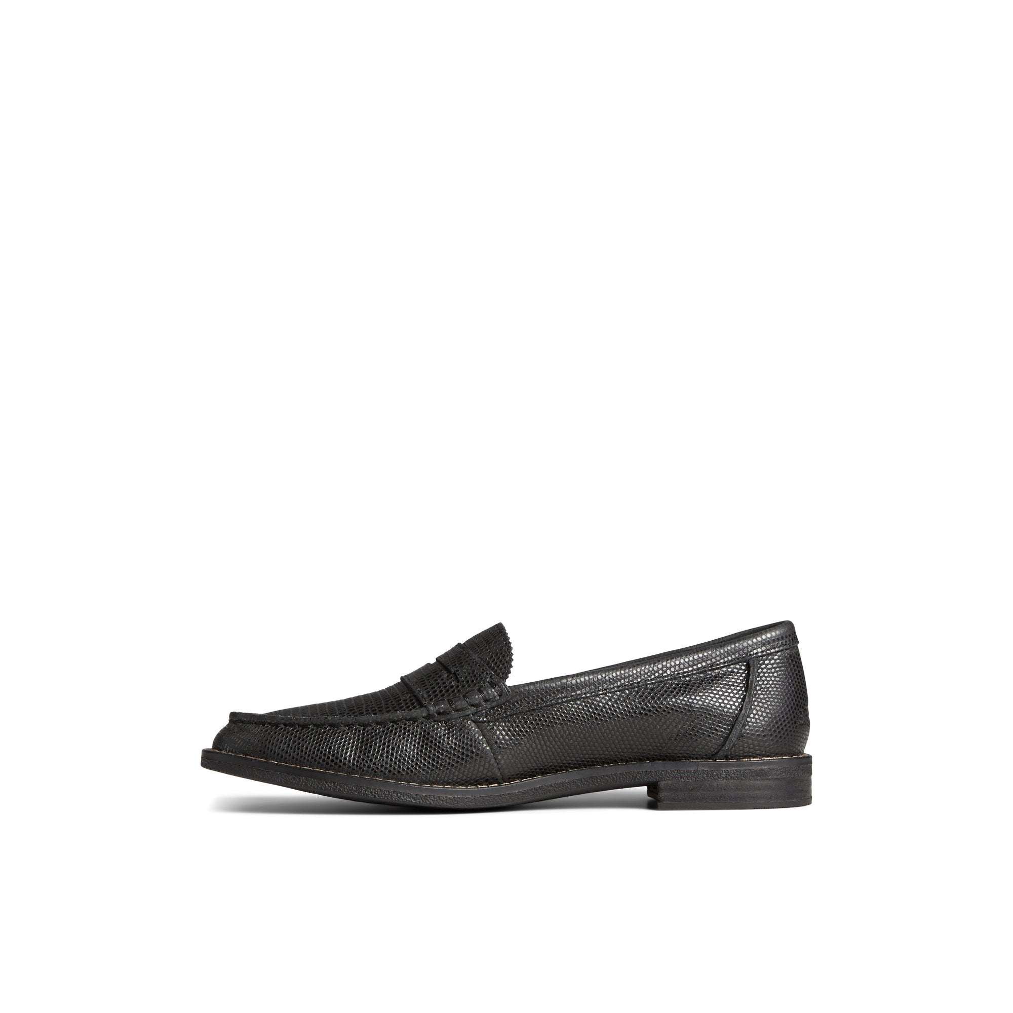 Seaport Penny Leather Loafer Black - 2