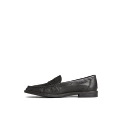 Seaport Penny Leather Loafer Black - 2