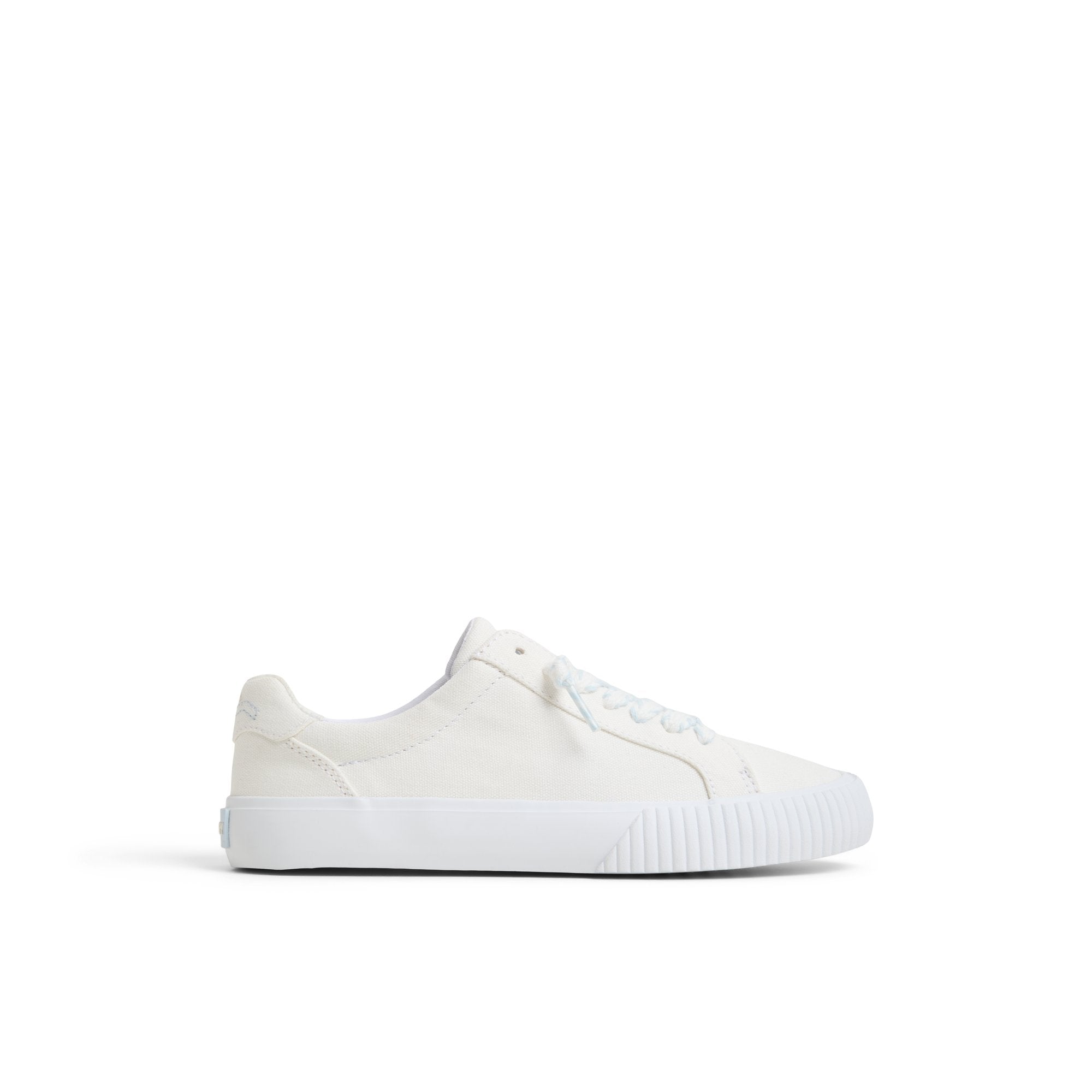 Bermuda Lace to Toe Sneakers White Multi