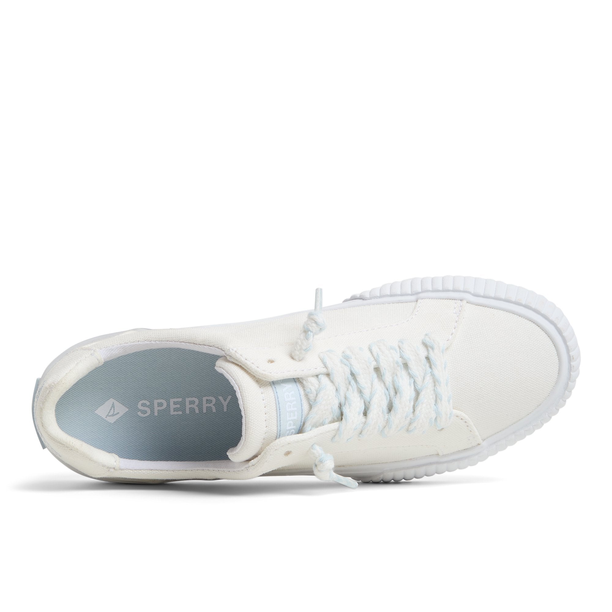 Bermuda Lace to Toe Sneakers White Multi