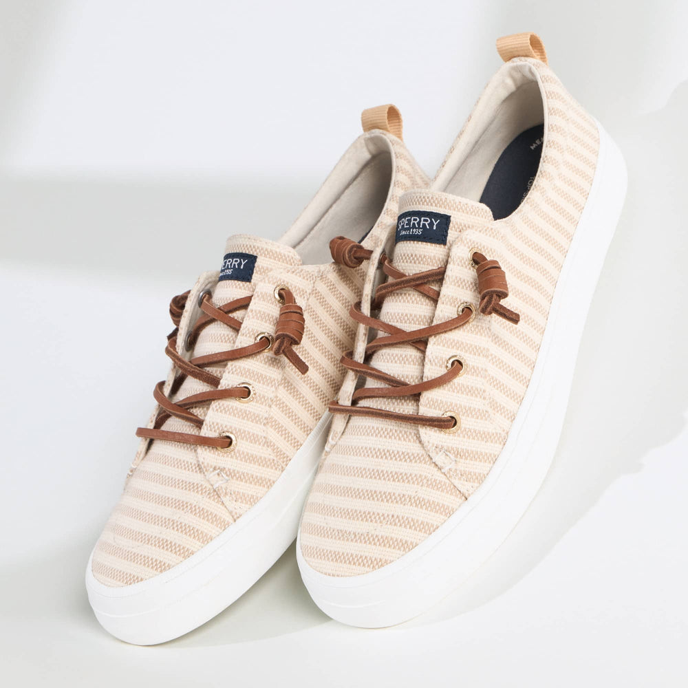 Crest Vibe Sneaker White Bone